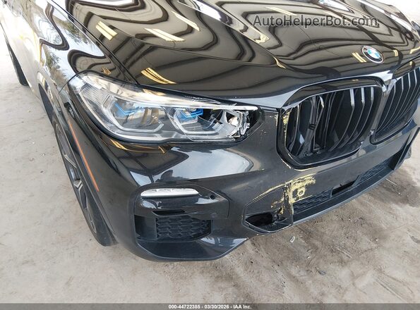 5UXTA6C01M9F73582 2021 BMW X5 Black წინა ხედი