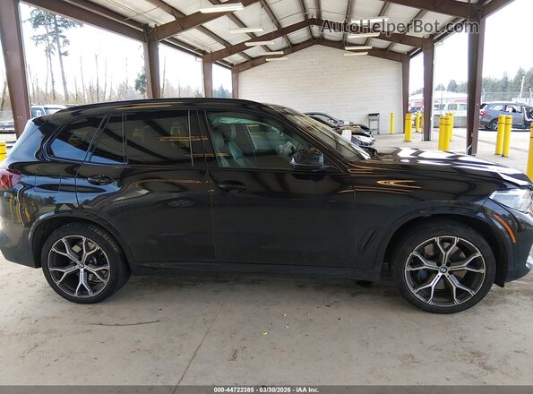 5UXTA6C01M9F73582 2021 BMW X5 Black უკანა სალონის ხედი