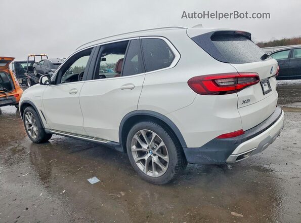 5UXTA6C03M9D45146 2021 BMW X5 White Tył lewy