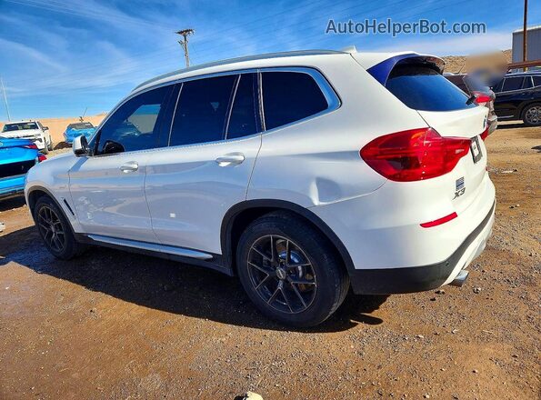5UXTR7C50KLF24531 2019 BMW X3 White 