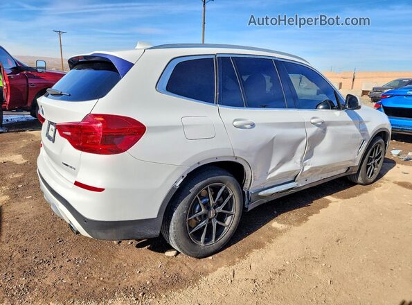 5UXTR7C50KLF24531 2019 BMW X3 White 
