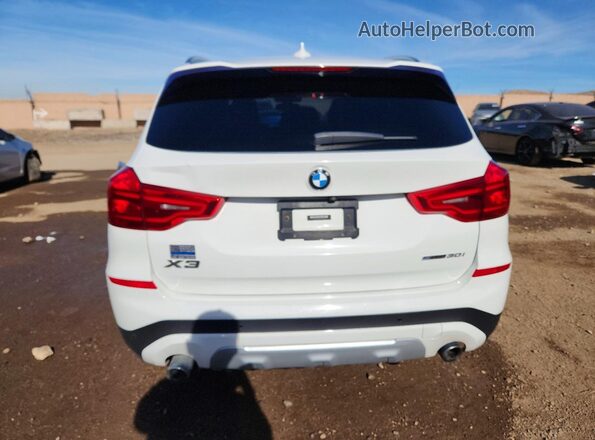 5UXTR7C50KLF24531 2019 BMW X3 White 