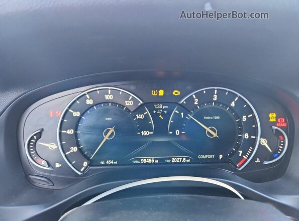 5UXTR7C50KLF24531 2019 BMW X3 White 