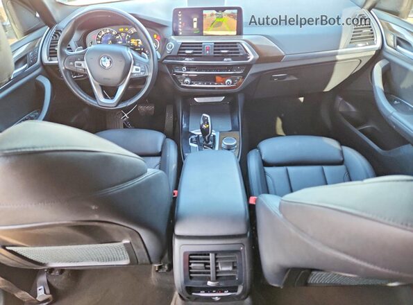 5UXTR7C50KLF24531 2019 BMW X3 White 