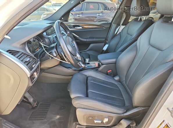 5UXTR7C50KLF24531 2019 BMW X3 White 