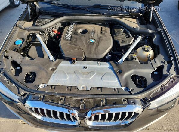 5UXTR7C51KLR43775 2019 BMW X3 Black Widok naklejki z numerem VIN