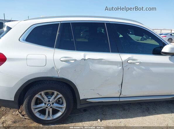 5UXTR7C51KLR46532 2019 BMW X3 White Vista frontal