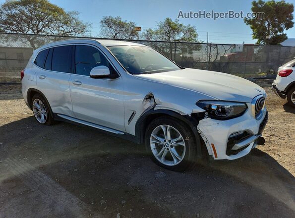 5UXTR7C52KLF32095 2019 BMW X3 White 