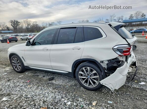 5UXTR7C52KLR47494 2019 BMW X3 White 
