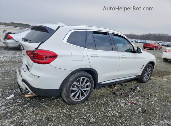5UXTR7C52KLR47494 2019 BMW X3 White 