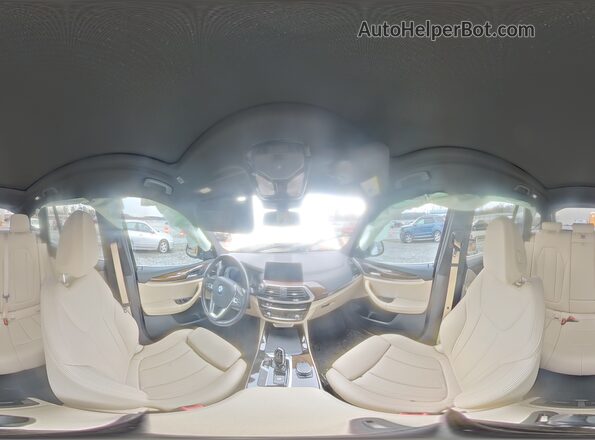 5UXTR7C52KLR47494 2019 BMW X3 White 