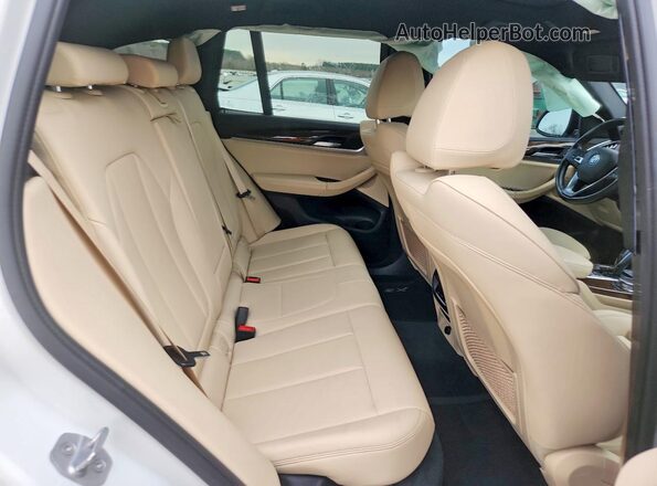 5UXTR7C52KLR47494 2019 BMW X3 White 