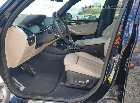 5UXTR7C54KLR47190 2019 BMW X3 Black 