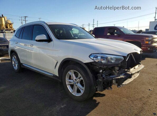 5UXTR7C55KLR50888 2019 BMW X3 White 