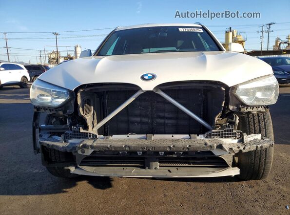 5UXTR7C55KLR50888 2019 BMW X3 White 