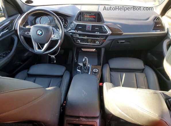 5UXTR7C55KLR50888 2019 BMW X3 White 