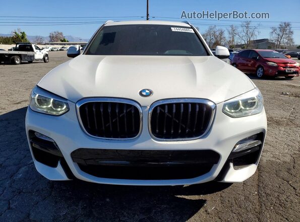 5UXTR7C56KLF32780 2019 BMW X3 White 