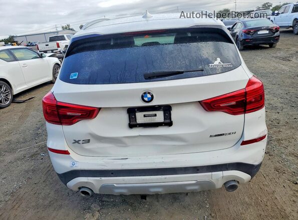5UXTR7C58KLF24860 2019 BMW X3 White 