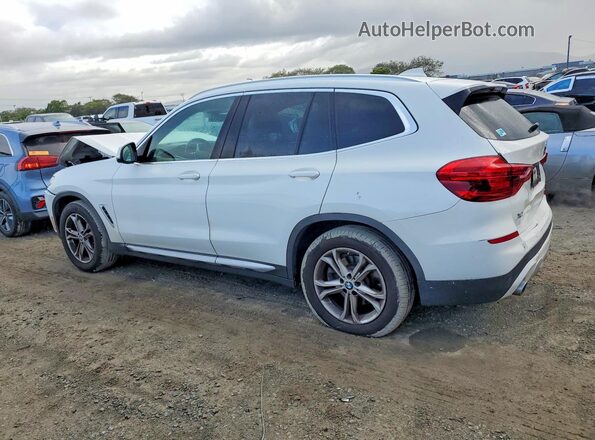 5UXTR7C58KLF24860 2019 BMW X3 White 