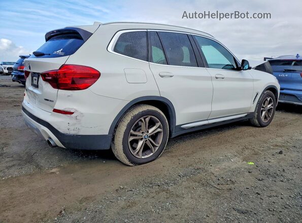 5UXTR7C58KLF24860 2019 BMW X3 White 