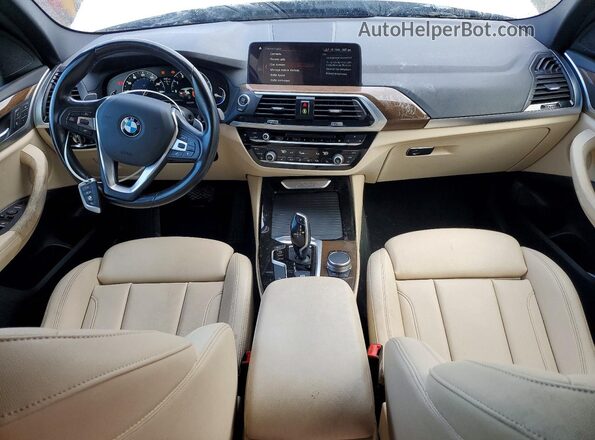 5UXTR7C58KLF24860 2019 BMW X3 White 