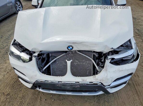 5UXTR7C58KLF24860 2019 BMW X3 White 