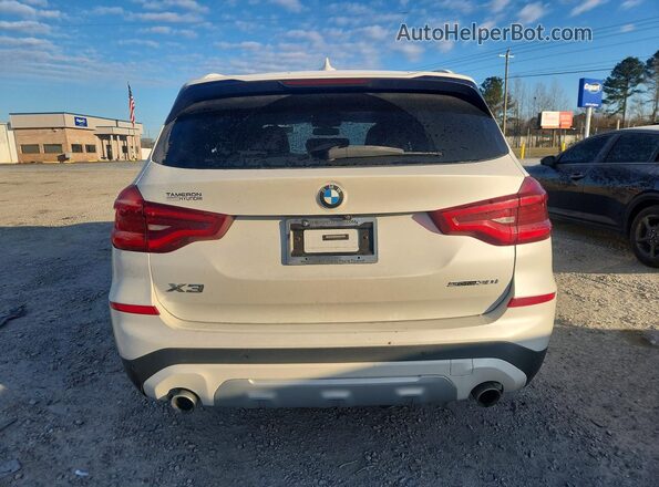 5UXTR7C58KLR48018 2019 BMW X3 Белый 