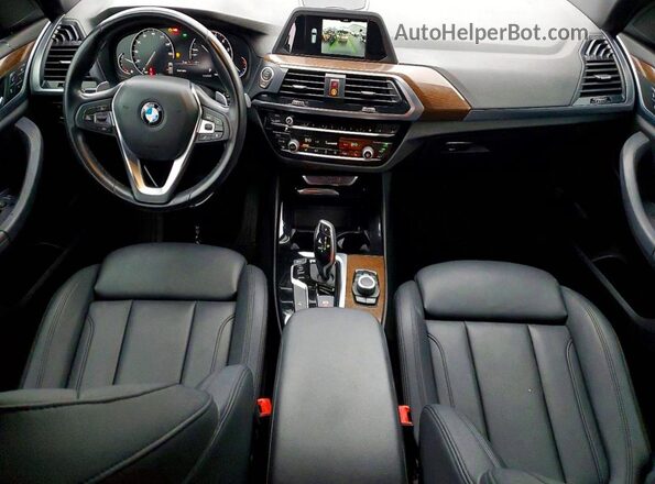 5UXTR7C59KLF31767 2019 BMW X3 Black 