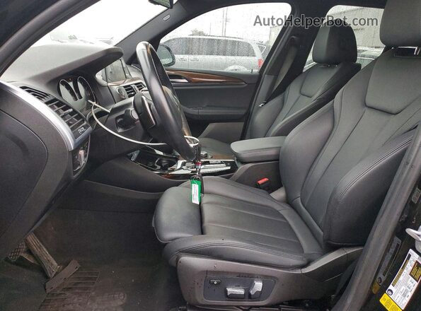 5UXTR7C59KLF31767 2019 BMW X3 Black 