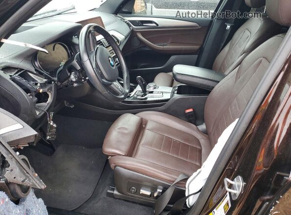 5UXTR7C59KLF35821 2019 BMW X3 Maroon 