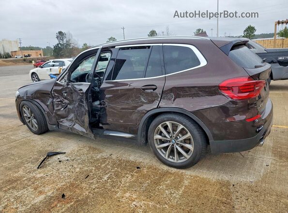 5UXTR7C59KLF35821 2019 BMW X3 Maroon 