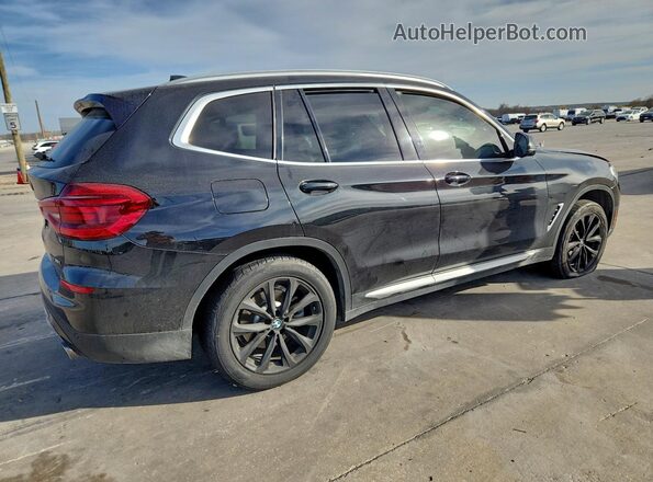 5UXTR7C5XKLF27159 2019 BMW X3 Black 