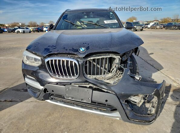 5UXTR7C5XKLF27159 2019 BMW X3 Black 