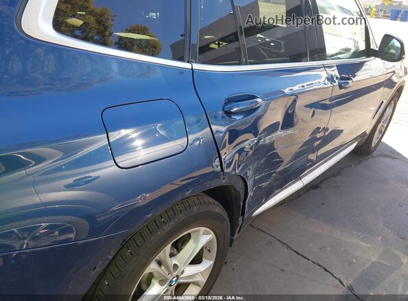 5UXTR7C5XKLR53057 2019 BMW X3 Dark Blue 