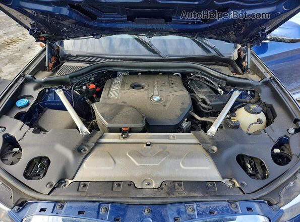 5UXTR9C50KLE18561 2019 BMW X3 Blue 