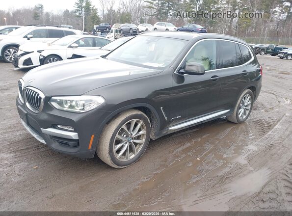 5UXTR9C51JLD60359 2018 BMW X3 Brown Przód lewy