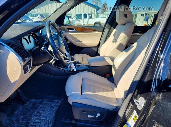 5UXTR9C52KLP77584 2019 BMW X3 Black 