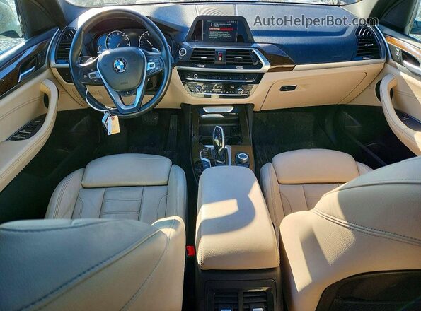 5UXTR9C52KLP77584 2019 BMW X3 Black 