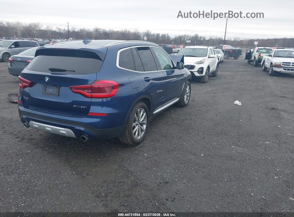 5UXTR9C53KLD91484 2019 BMW X3 Blue 
