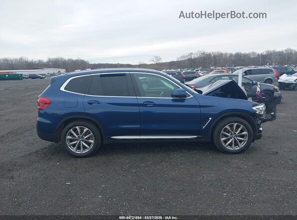 5UXTR9C53KLD91484 2019 BMW X3 Blue 