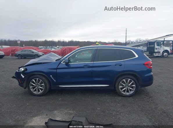 5UXTR9C53KLD91484 2019 BMW X3 Blue 
