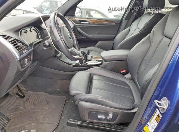 5UXTR9C53KLP77254 2019 BMW X3 Blue 