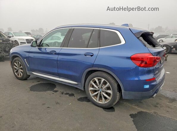 5UXTR9C53KLP77254 2019 BMW X3 Blue 