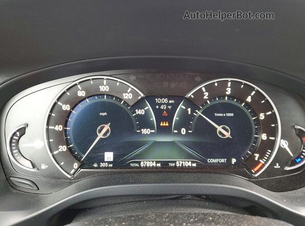 5UXTR9C53KLP77254 2019 BMW X3 Blue 