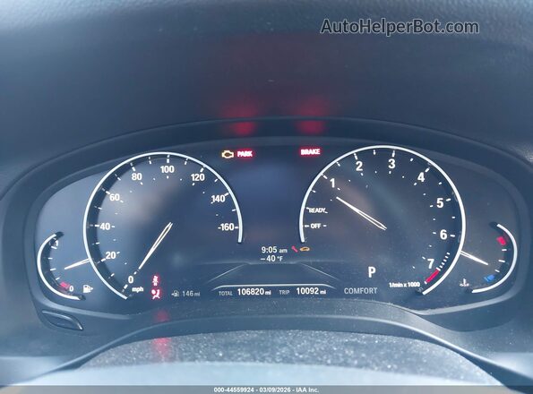 5UXTR9C53KLR06819 2019 BMW X3 Синий Вид задних сидений
