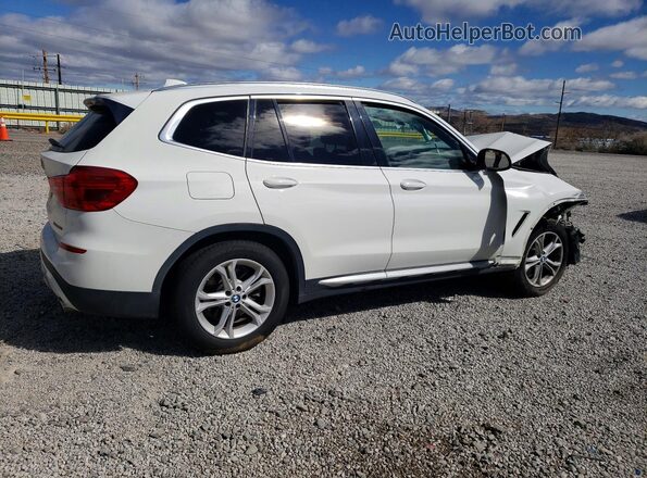 5UXTR9C55KLD93530 2019 BMW X3 White Rear right