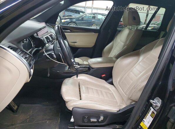 5UXTR9C55KLR04778 2019 BMW X3 Black 