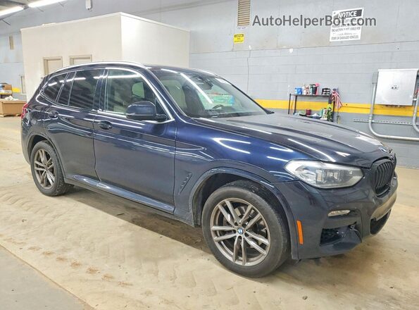 5UXTR9C55KLR04778 2019 BMW X3 Black 