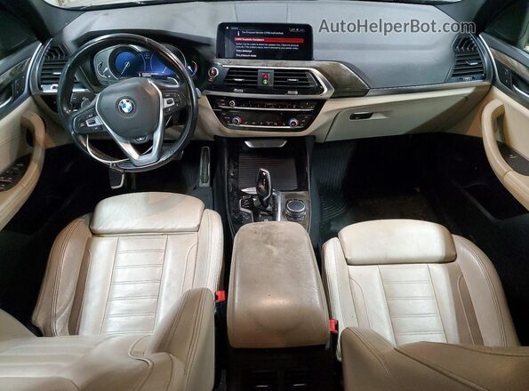 5UXTR9C55KLR04778 2019 BMW X3 Black 