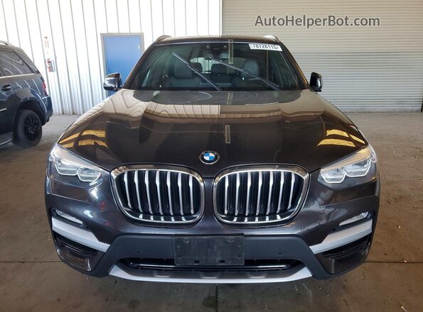 5UXTR9C55KLR09978 2019 BMW X3 Gray 